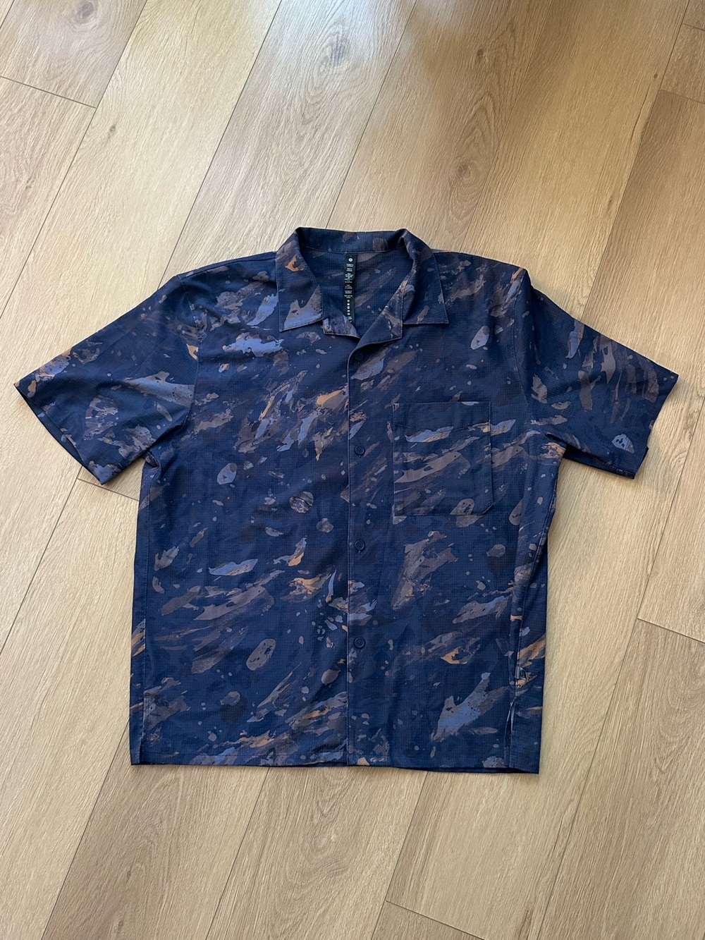 Lululemon Mens Airing Easy Camp Collar Shirt